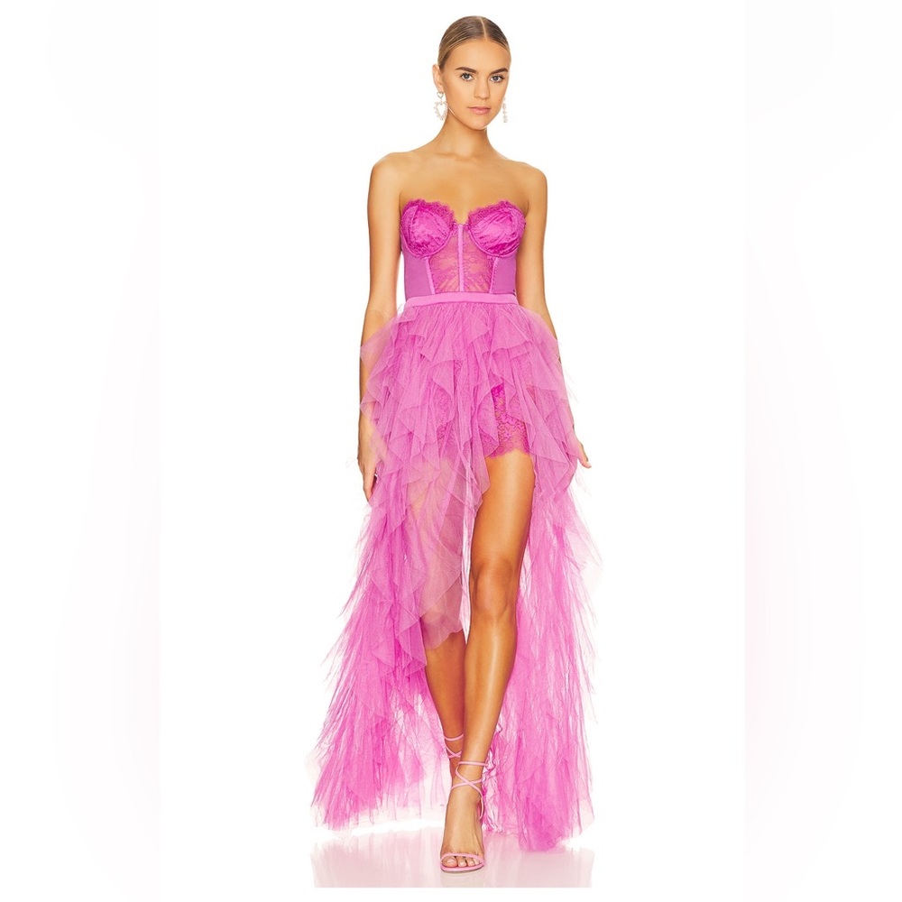 X REVOLVE Bustier Gown in Pink
For Love and Lemons - Picture 7 of 10